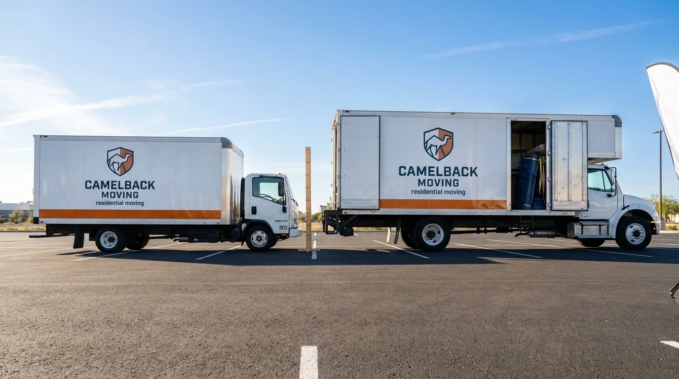 Moving truck size capacity guide in Knoxville
